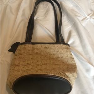 Liz Claiborne Mini woven tote